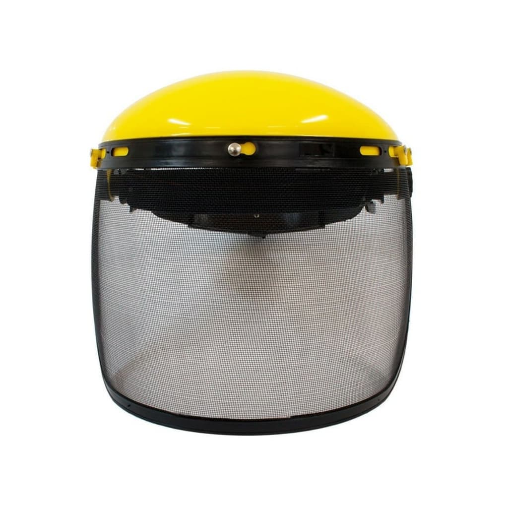 Máscara Protetor Facial De Tela Roçadeiras Motosserras Protetor Facial