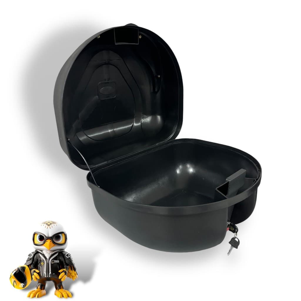 Bau Bauleto Motoboy Qualquer Moto Universal 38 Litros Glider