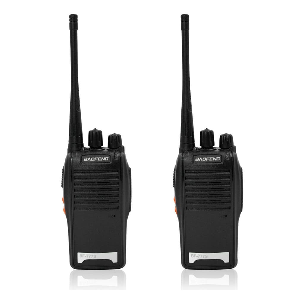Radio Comunicador Walk Talk Profissional 16 Frequências 2un Cor Preto