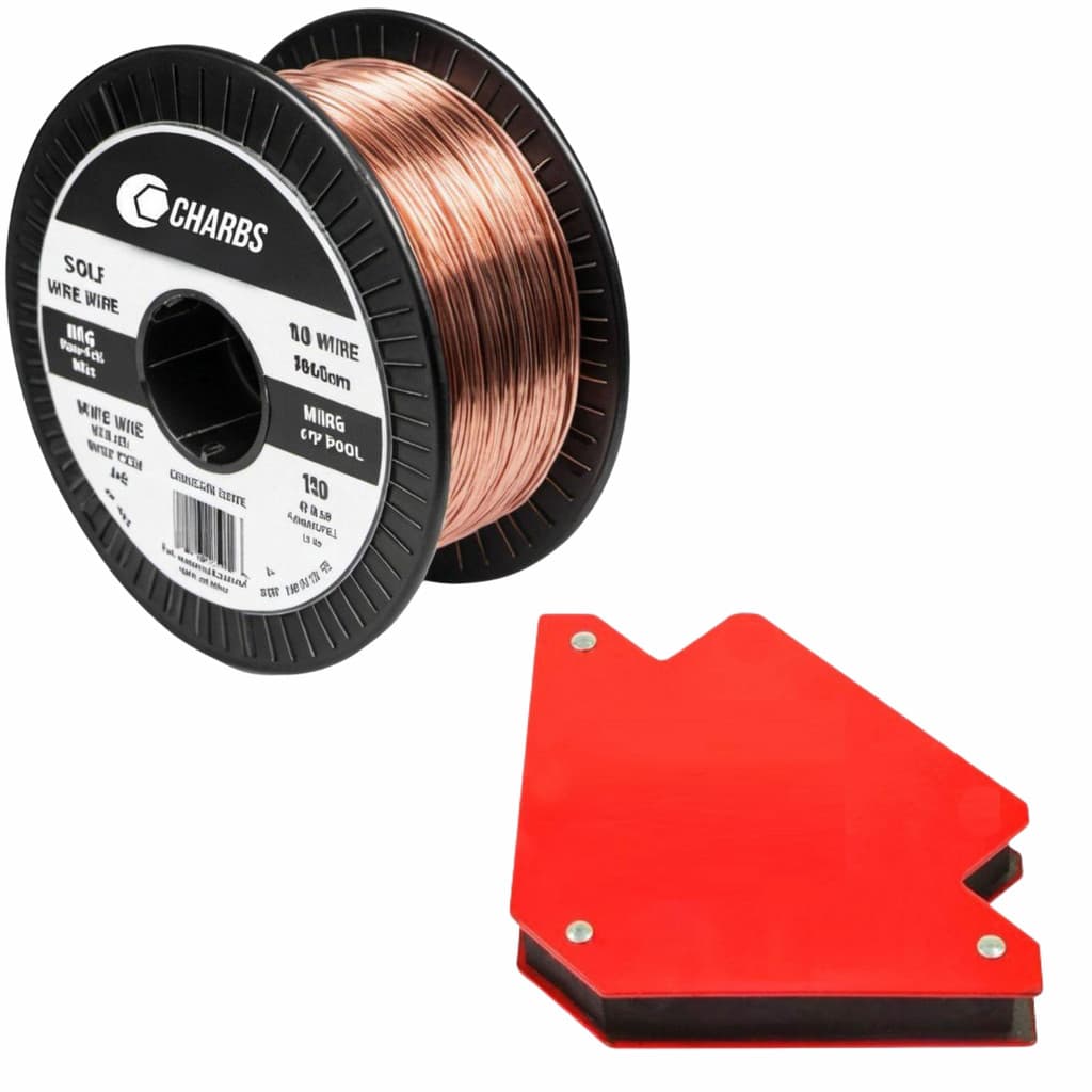 Arame Mig P/ Solda Er70s-6 5kg Com Esquadro Magnético 11kg