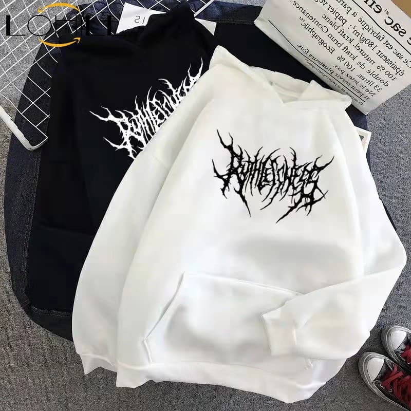 LOHILL Hoodie Jacket Men Women Oversized Casual Hoodies Korean Pullover Hooded Fashion