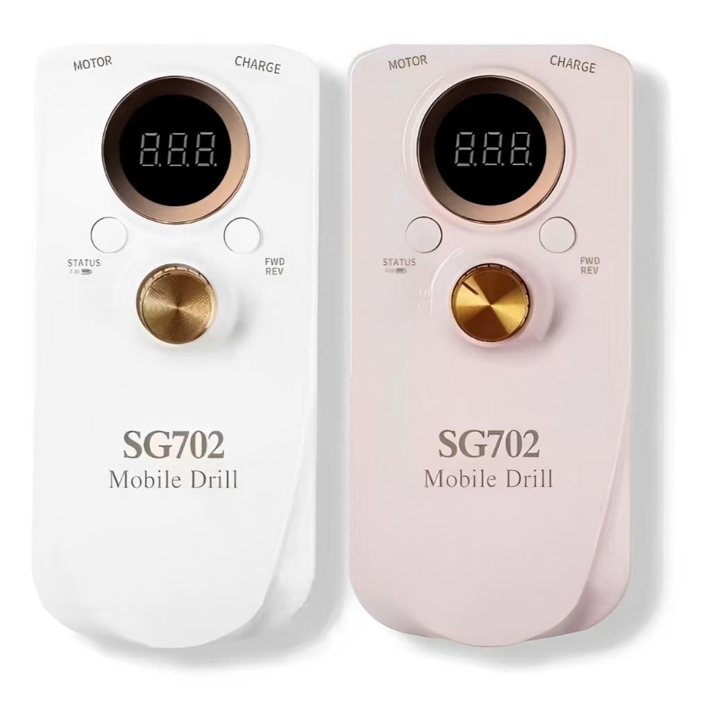Lixadeira Unhas Recarregável 35000rpm Bateria Bivolt Sg-702