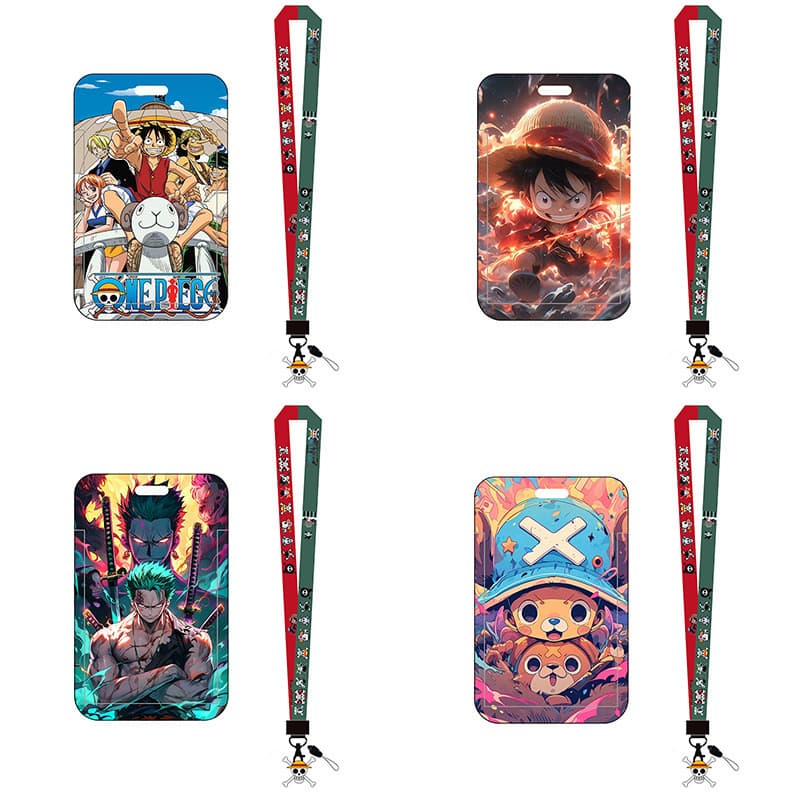One Piece Chopper Luffy Cartão de Estudante de Corda Longa Cartão de Identificação ão de Metrô ão de Escola Cart