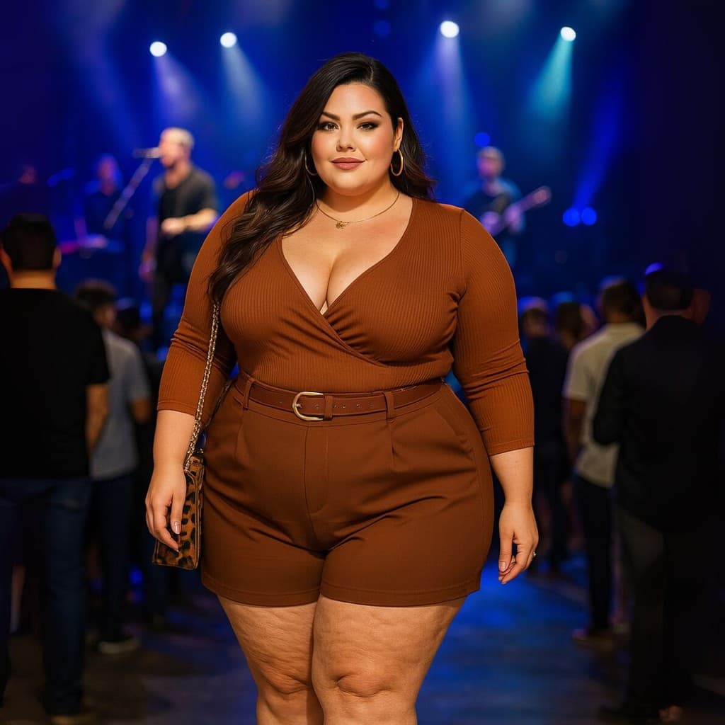 Shortinho Alfaiataria Plus Size Da Moda G1 - G8 Extra Grande