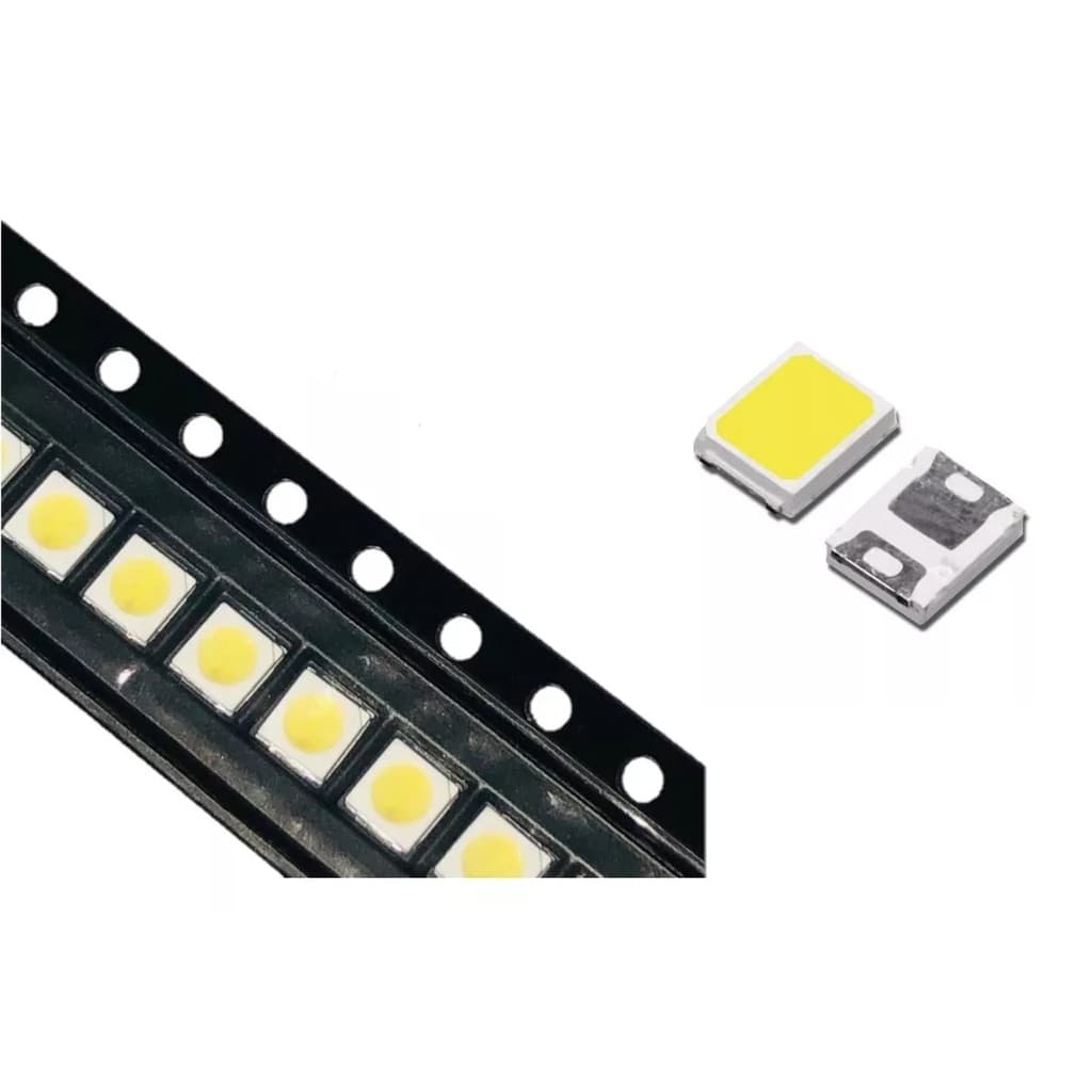 10X Led Branco Smd 3528 Alto Brilho