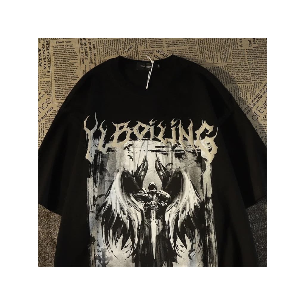 Camiseta Unissex Angel Dark Gothical