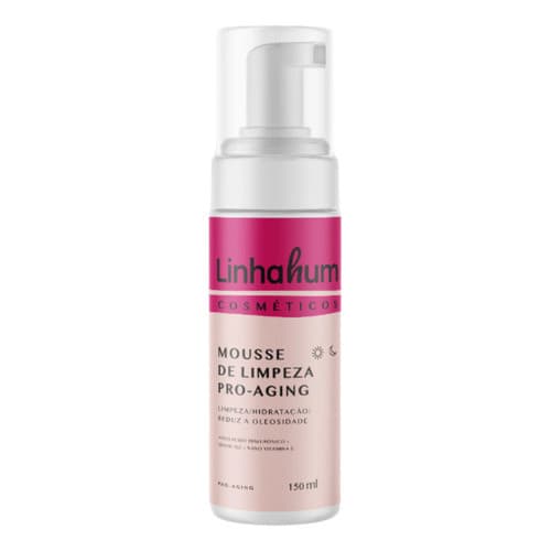 Mousse Facial com Ácido Hialurônico Limpeza Profunda e Ação Antienvelhecimento