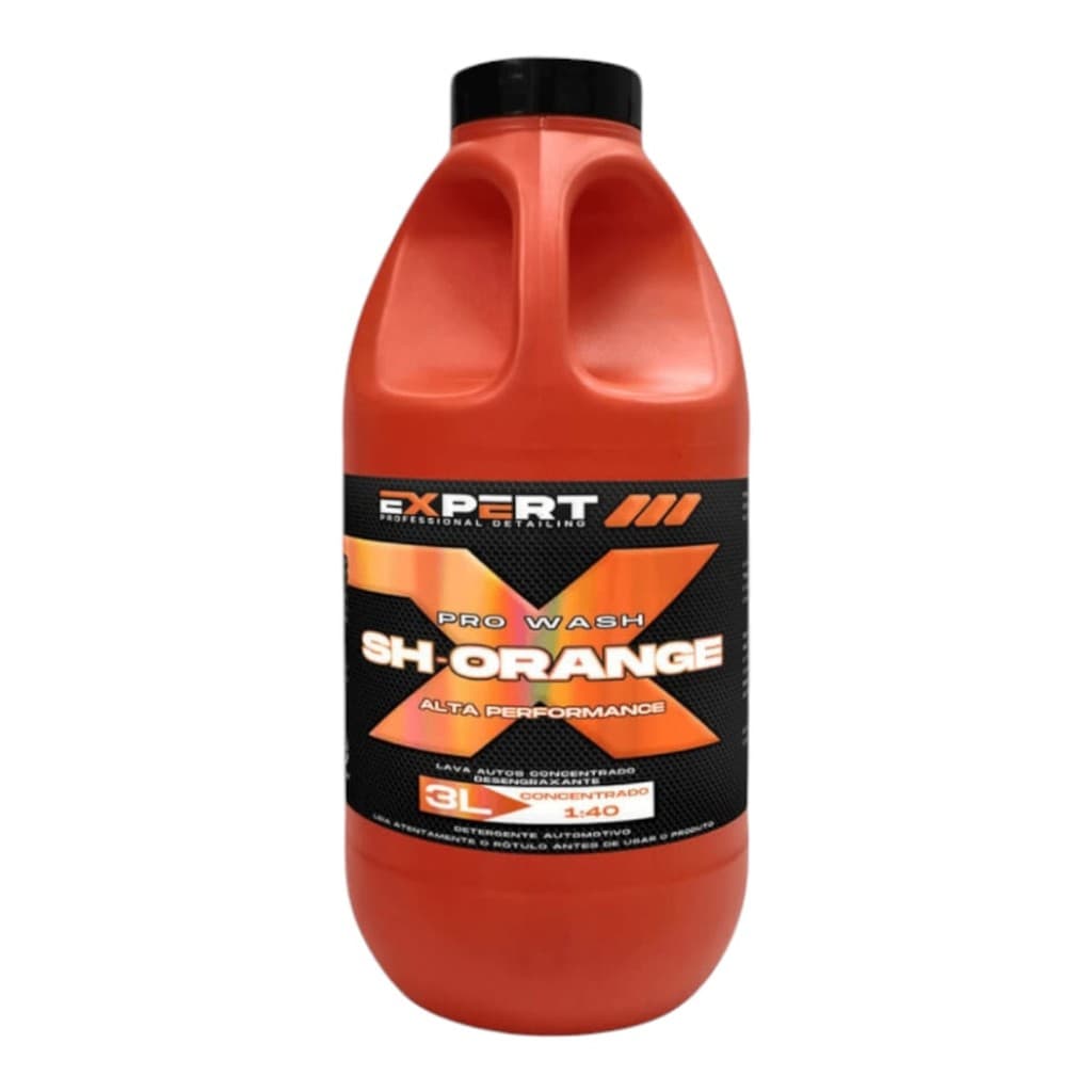 Shampoo Automotivo Pro Wash Sh-Orange 3L Desengraxante Expert