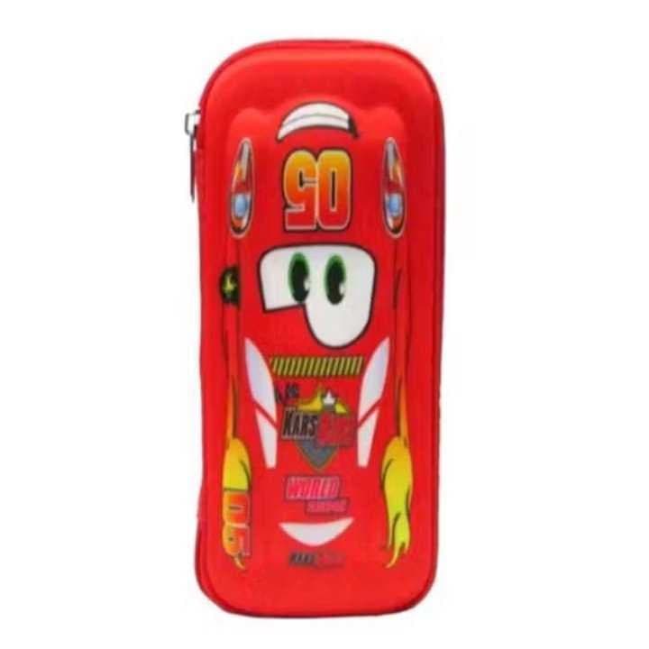 Estojo Infantil Masculina Carros 3D Alto Revelo