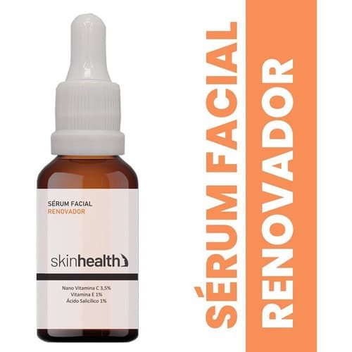 Sérum Renovador Nano Vitamina C 3,5% + Vit E 1% + Ácido Salicílico 1% Skinhealth 30ml