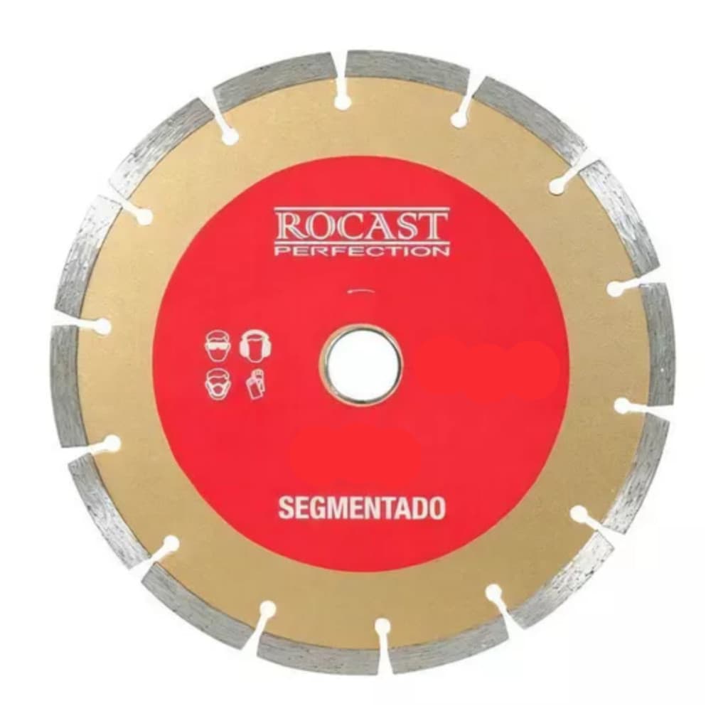 DISCO DE CORTE DIAMANTADO SEGMENTADO 110 X 20 ROCAST