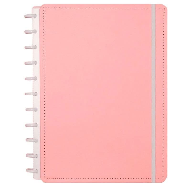 CADERNO INTELIGENTE GRANDE ROSE PASTEL CIGD4037