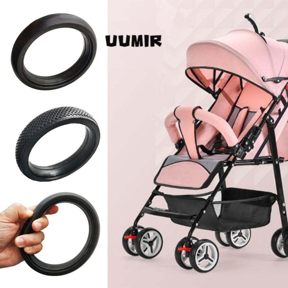 Pneu De Roda Para Carrinho De Bebê UUMIR , De Durável De Substituição , Acessórios De Borracha Alta Qualidade Babyzenes