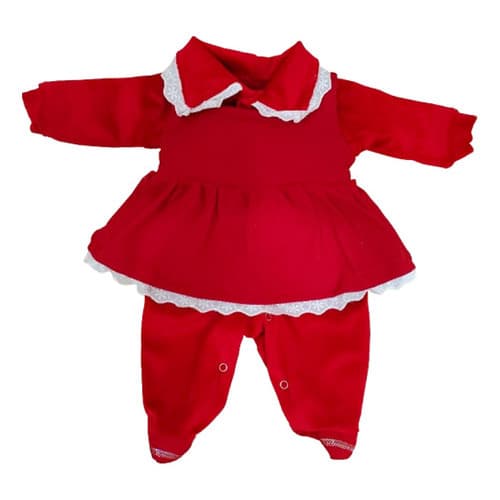 Macacão De Bebê Menina Recém Nascida Vermelho Roupa De Bebe