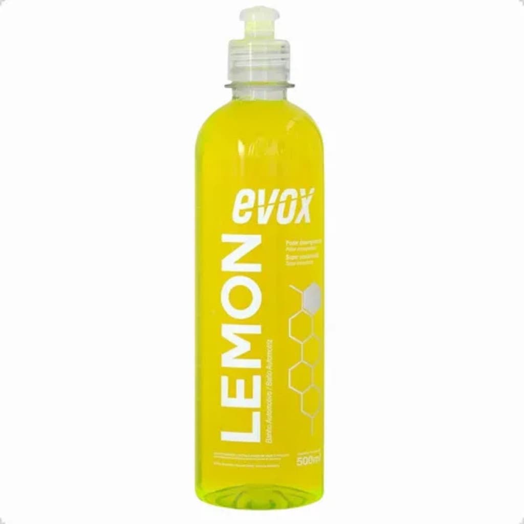 Shampoo Automotivo Desengraxante Lemon 500ml Evox