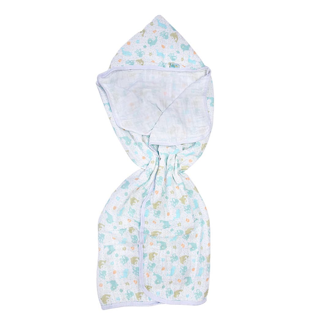 Toalha Soft De Banho Com Capuz Para Bebê Baby Nice