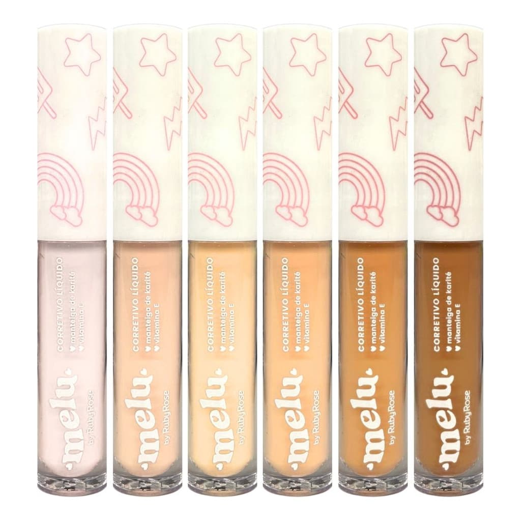 Corretivo Líquido Melu By Ruby Rose Me100 Rr-1800/5 3,5ml