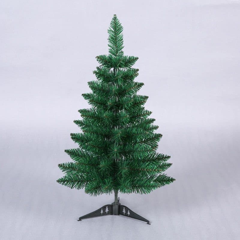 Árvore De Natal Verde 60 Cm Pequena Para Apartamento Casa Escritório - Sem Enfeites Mini Pinheiro Decoração Natalina
