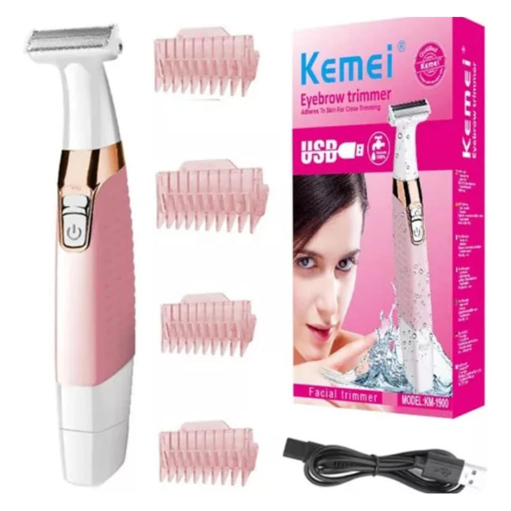 Depilador Aparador De Pelos Intimos Kemei Lady Trimmer New