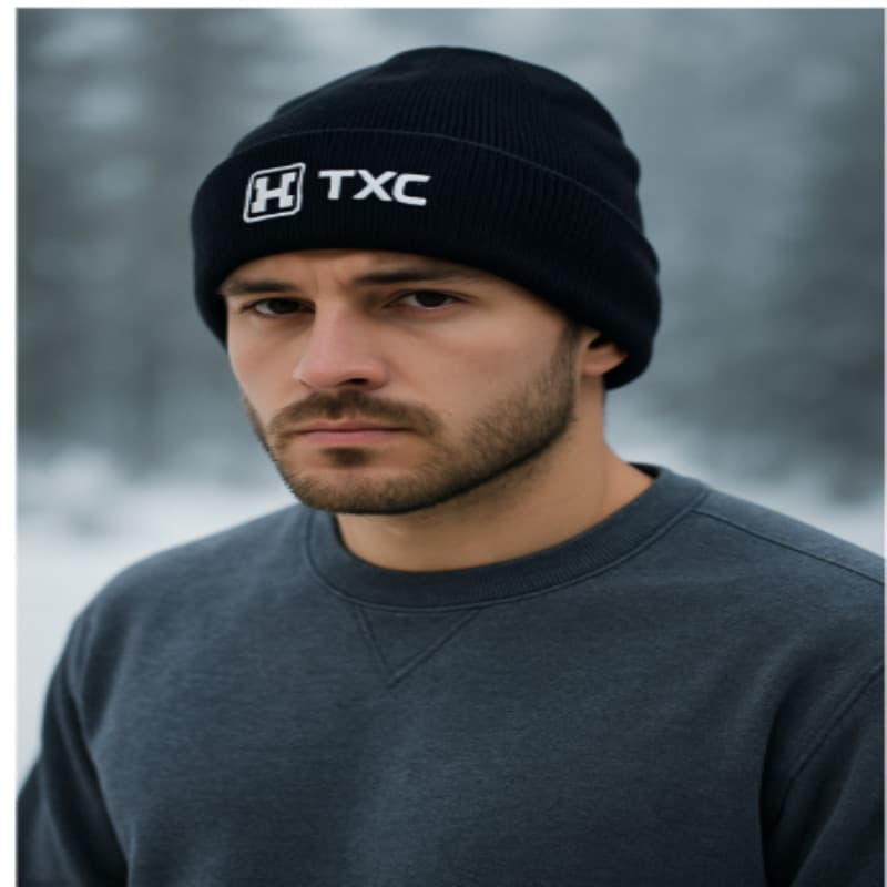 Touca Gorro de Lã Modelo Canelado Unissex Adulto Para Inverno Personalizado Estilo Casual