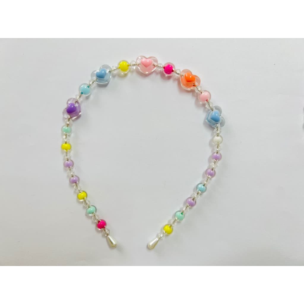 4 Tiaras Arquinho de BOLINHA ACRILICO Cabelo Feminino Premium