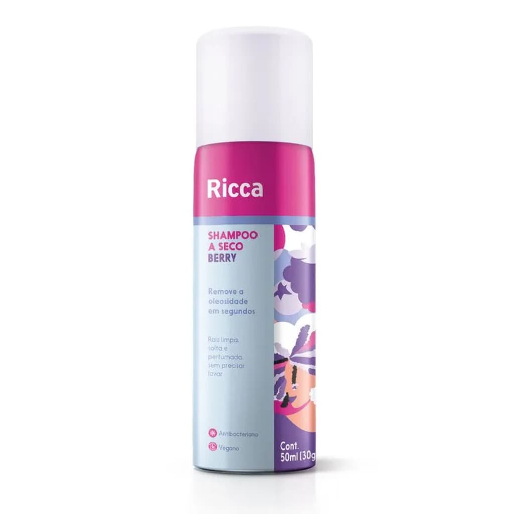 Shampoo A Seco Berries Ricca - 50ML