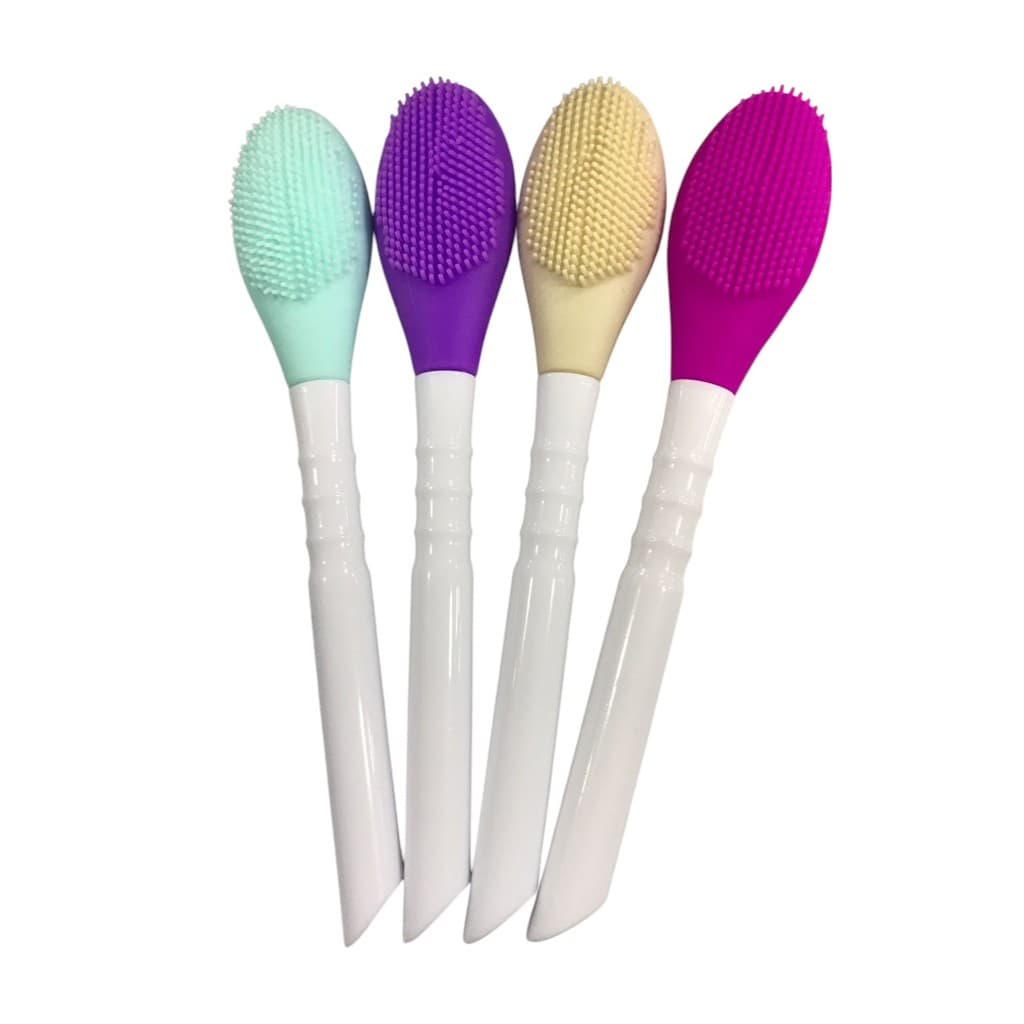 Pincel esfoliante facial muticolorido