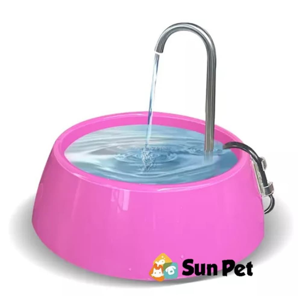 Fonte de Água Para Gatos Bebedouro Gato Pet Cães e Gatos 1 Litro Little Mecpet