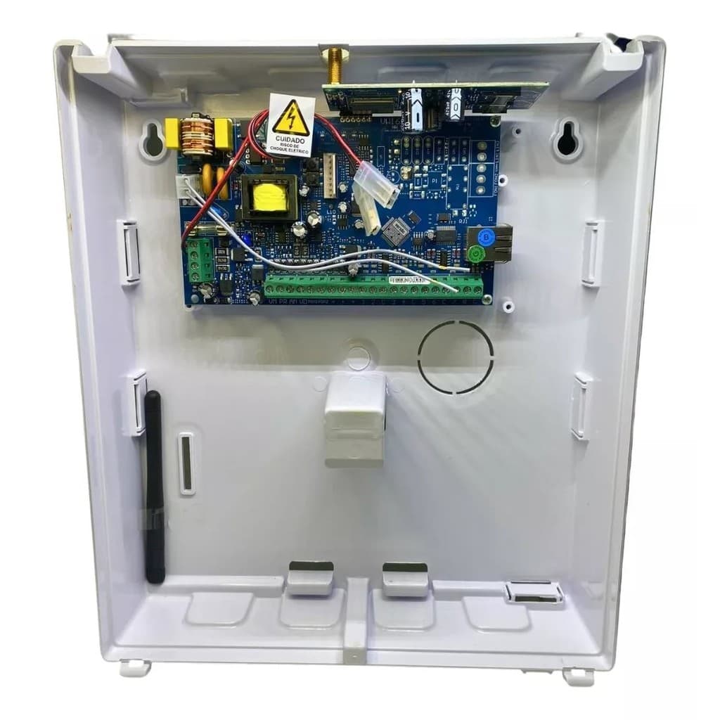 Central Alarme Vw16Z 4G IP Com Caixa Abs - Viaweb