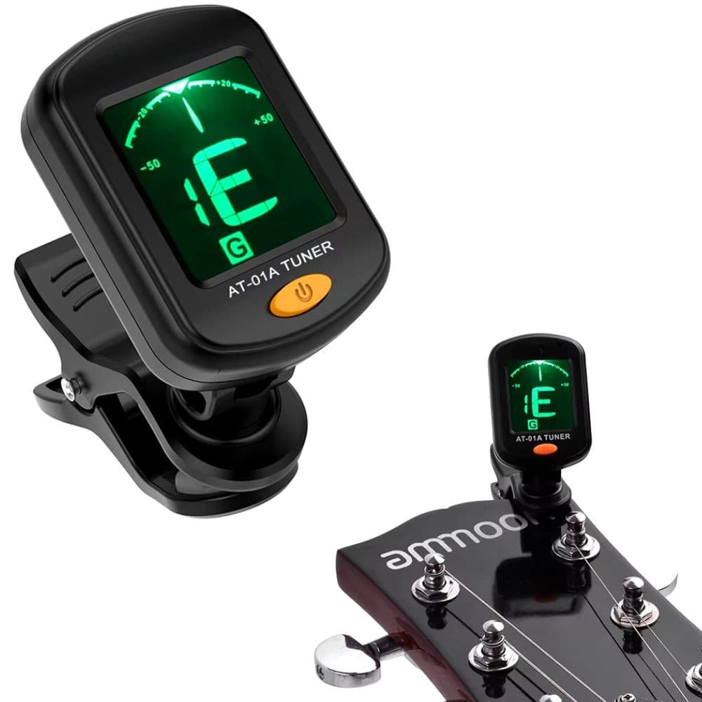Afinador Digital Eletrônico MARINOS tipo Aroma Cromático Digital Violino Guitarra Violão