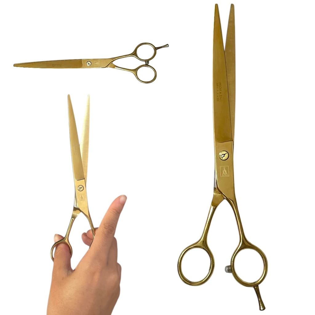 Tesoura De Cortar Cabelo Fio Laser Profissional 8.0 Mofashi