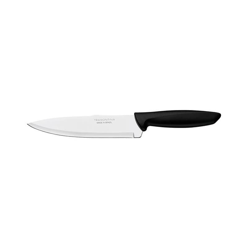 Faca Chef Inox 7" Plenus Preto Tramontina