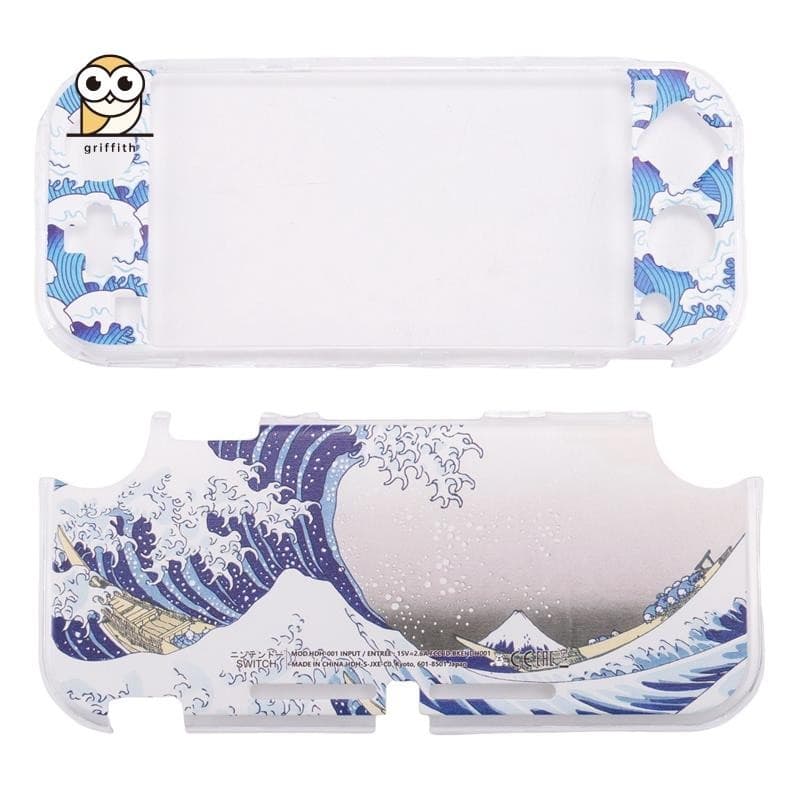 Capa Protetora Switch Lite , Completa Superior E Inferior Pintada-117 -