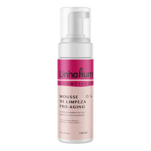 Mousse de Limpeza Facial Ácido Hialurônico Remove Impurezas e Rejuvenesce 150ml