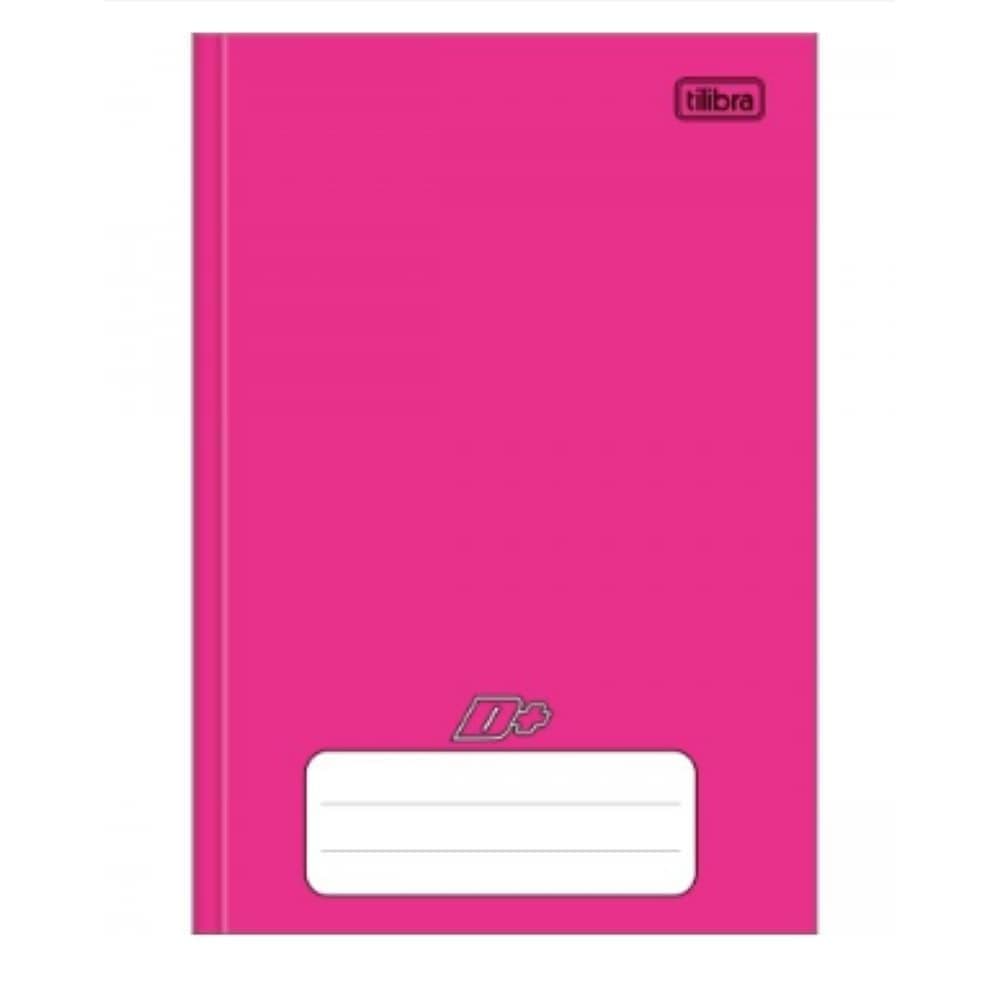 Caderno Brochura 1/4 CD 48 Folhas Rosa D+ Tilibra