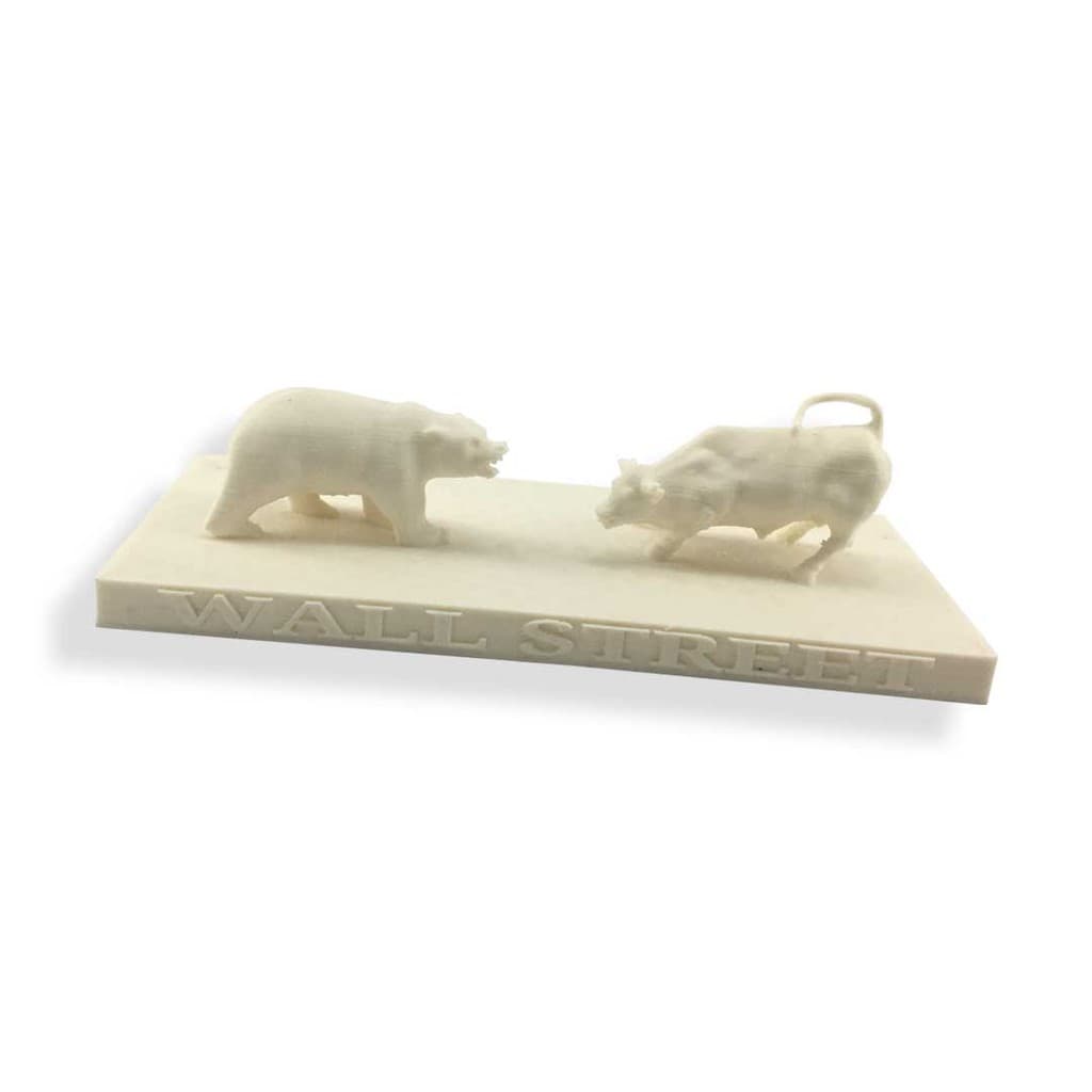 Bull and Bear Wall Street Invest - Decoração 3D
