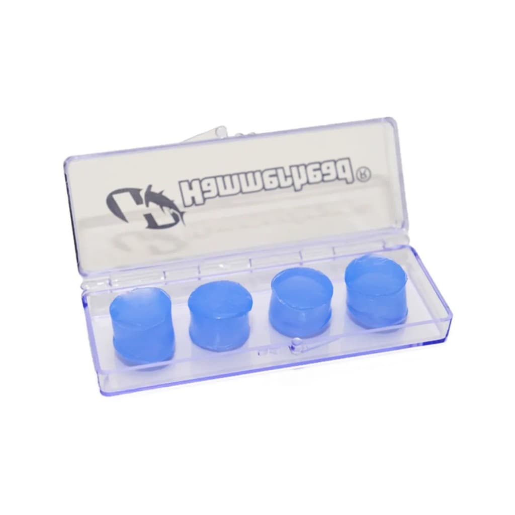 PROTETOR DE OUVIDO SILICONE - 4 PCS AZUL HAMMERHEAD