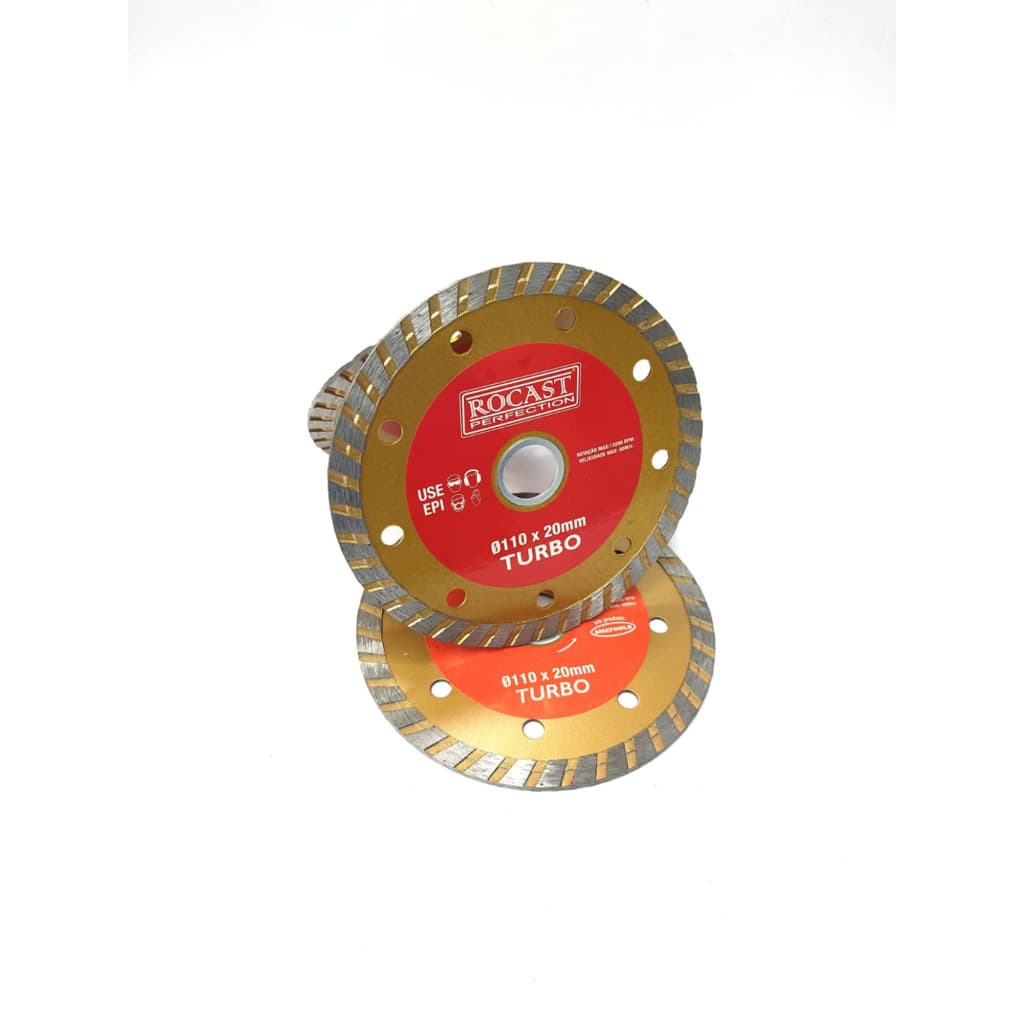 DISCO DIAMANTADO TURBO 110 X 20 ROCAST