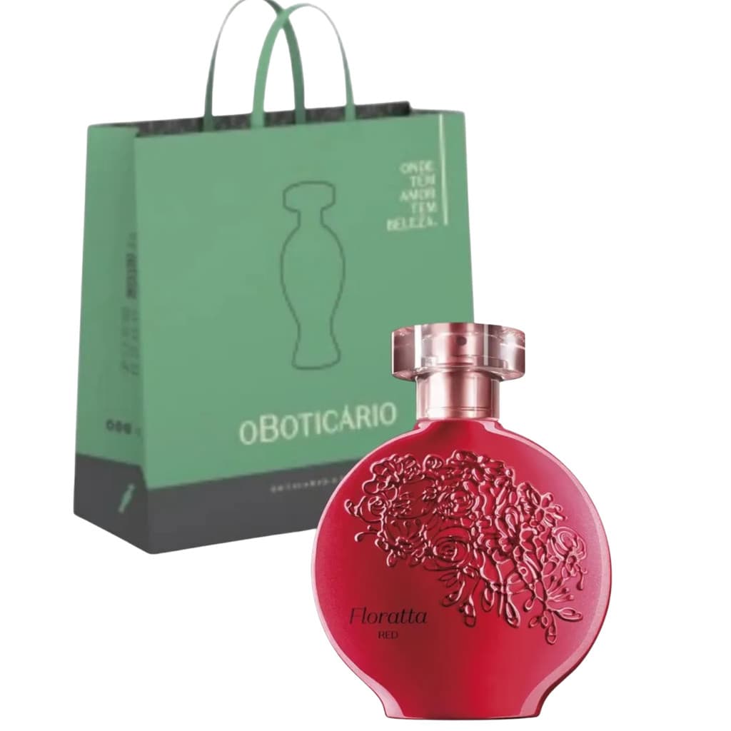 Floratta Red O Boticário Desodorante Colônia Perfume Feminino Original 75ml