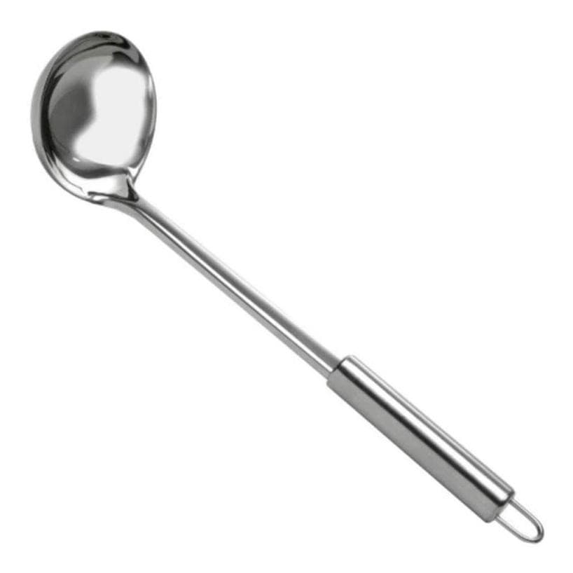 Concha Inox Para Feijão Molhos Caldos Sopas Cozinha 30cm Cor Prateado - ORIGINAL Mimo Style