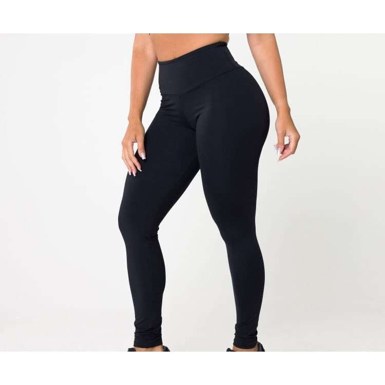 Calça Legging Grossa Suplex Não Fica Transparente Cós Alto
