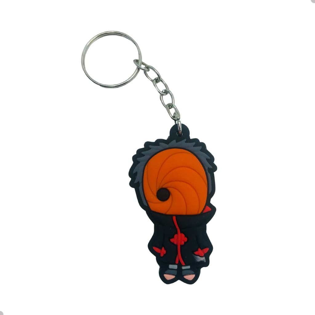 Chaveiro Emborrachado Obito Uchiha Naruto Anime