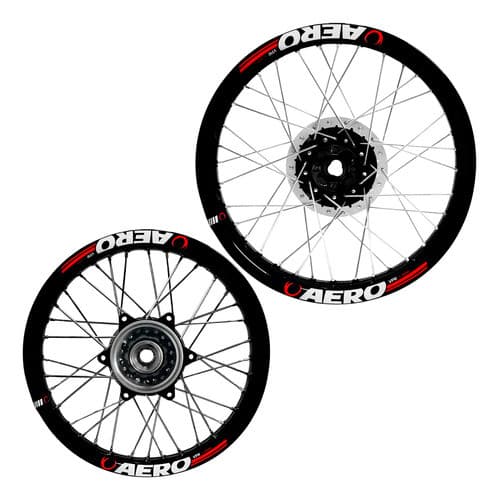 Par Roda Bros Aro Aluminio Viper Aero Tambor Diamantado
