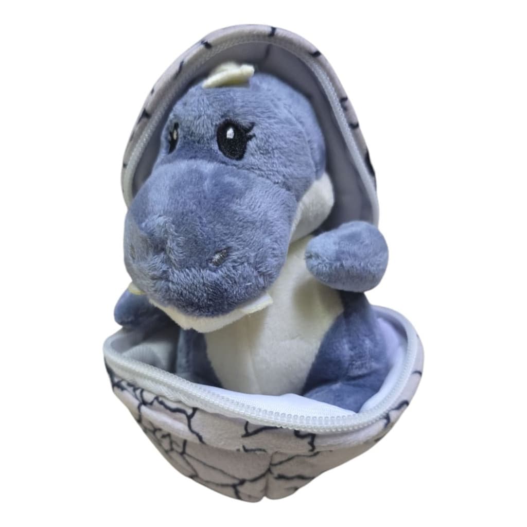 Pelúcia Ovo Dino Dinossauro Surpresa 15 Cm Fofinho Fofo