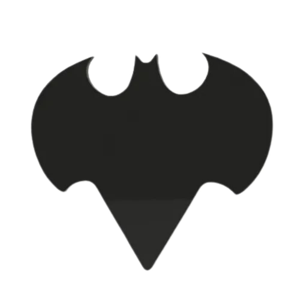 Palheta Personalizadas Batman SOrvete Rock Violao Guitarra Instrumentos Musicais e acessorios