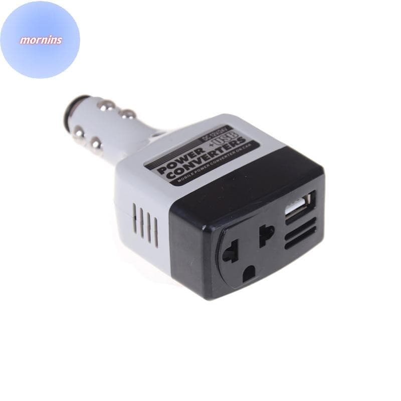 MORNIN Conversor Móvel Para Carro Adaptador Inversor 12V/24V AC 220V Carregador Power BR
