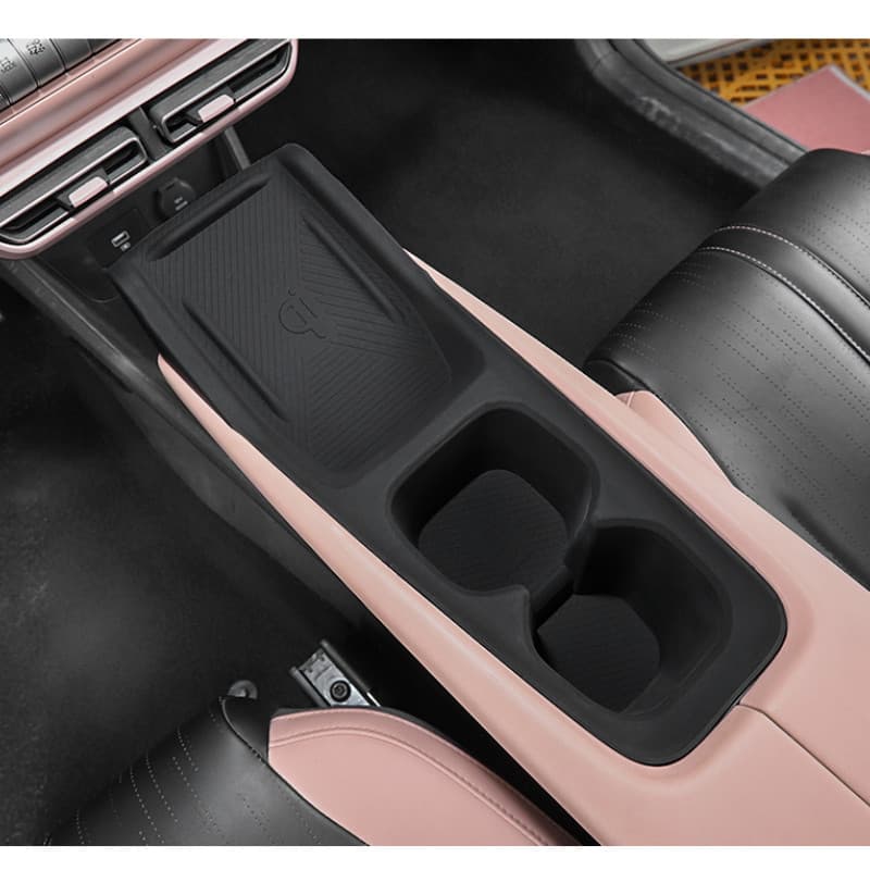 Para BYD Dolphin Mini Controle Central Almofada De Silicone De Carregamento Sem Fio Interior Do Carro Copo De Água Prod