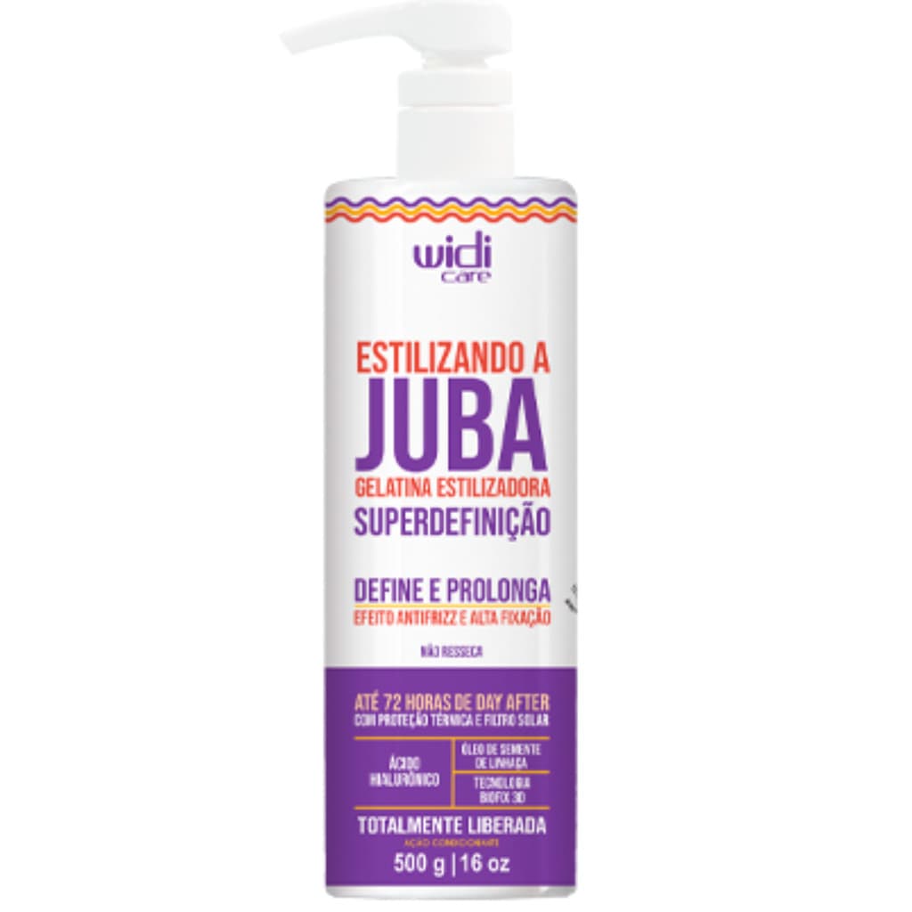 Gelatina Widi Care Juba Estilizando a Juba Super Definição - 500G