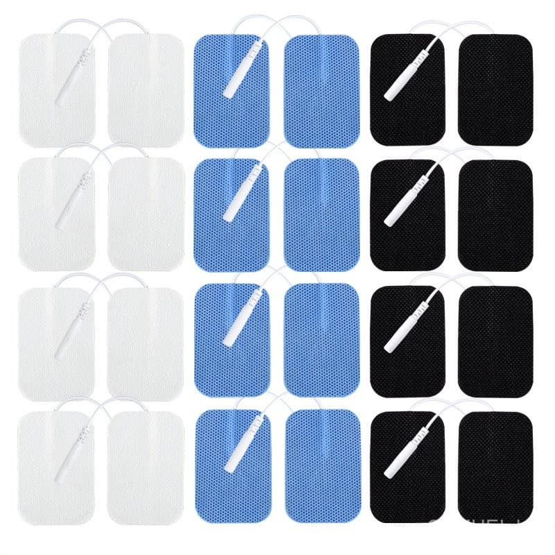 50/100pcs Almofadas de Eletrodo Autoadesivas Patche de Acupuntura Estimulador Muscular Gel Condutor Acessório Compatível
