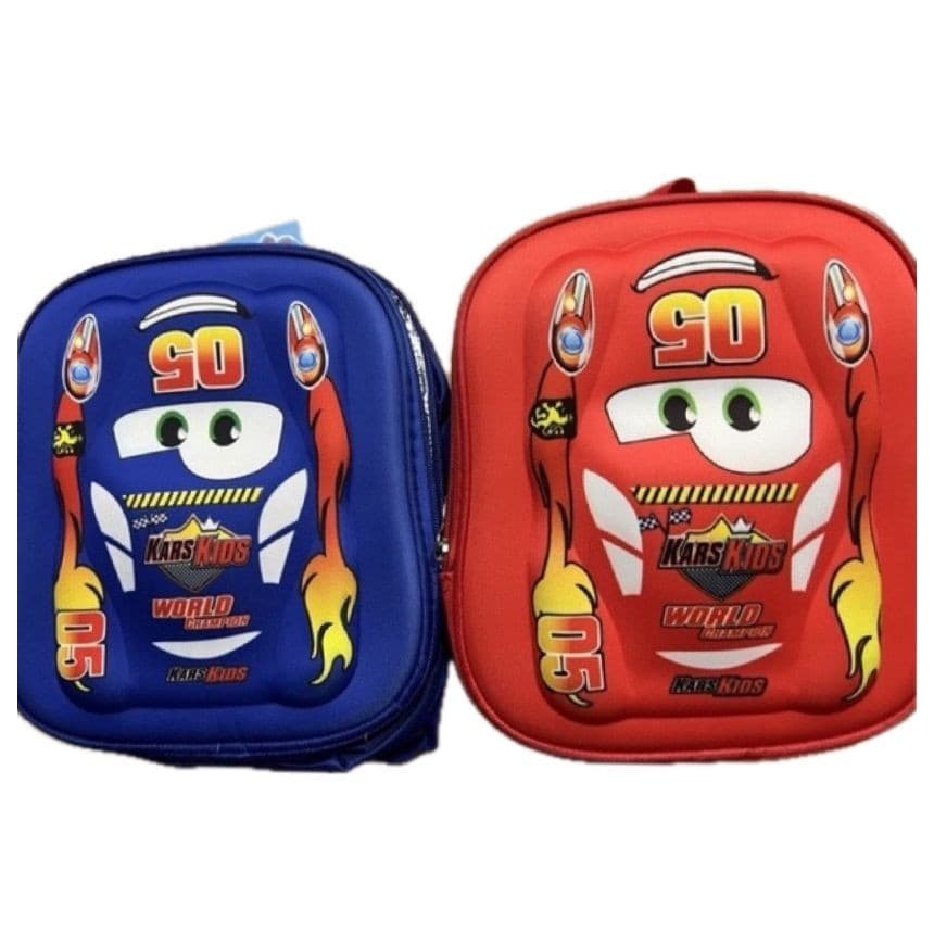 LANCHEIRA TÉRMICA ESCOLAR INFANTIL CARROS 3D